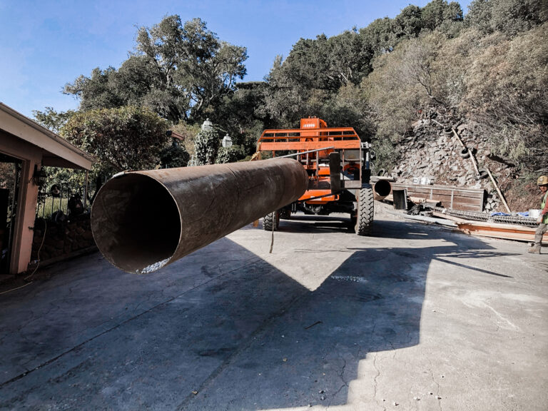 Rise Drilling - Tiburon, CA. Foundation Drilling, retaining walls, CIDH, shoring, slide repairs, concrete pumping.